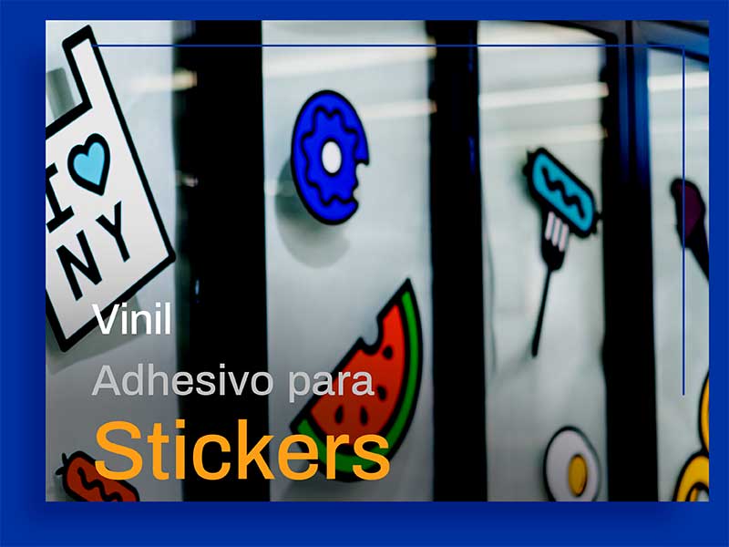 Stickers en Vinil Adhesivo